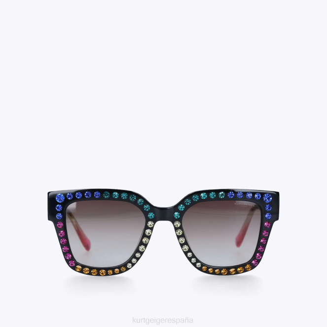 Kurt Geiger mujer gafas de sol london joya arcoiris 2LPR216 | accesorios negro